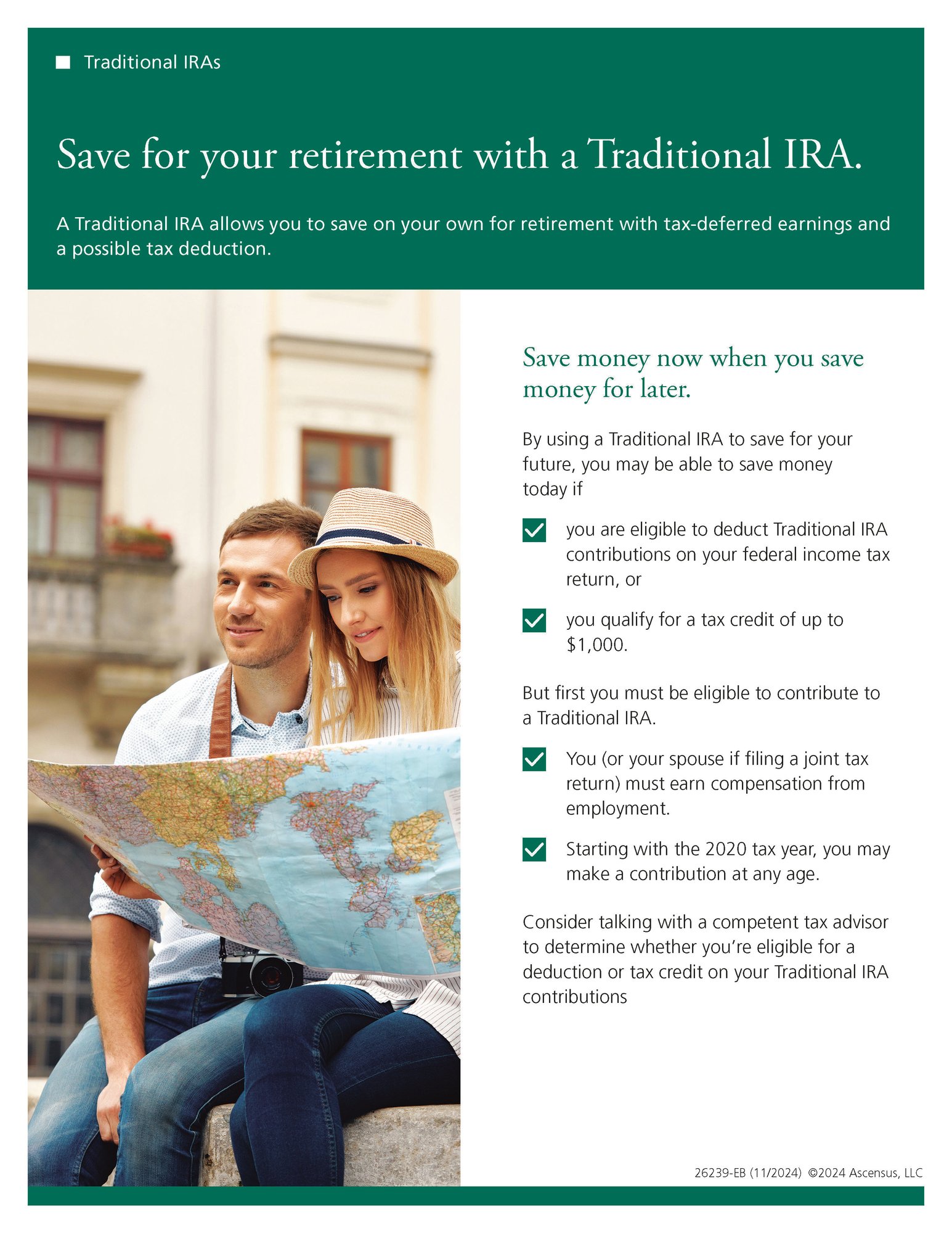 Traditional IRAs – Save for your retirement with a Traditional IRA__Page_1